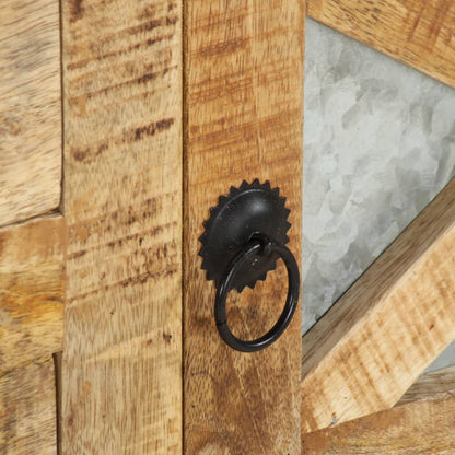 TV-Möbel Trä TV-Bänk 110x30x45 cm grovt mangoträ