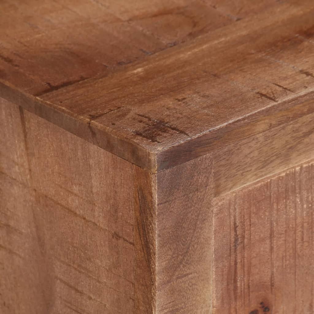 TV-Möbel Trä TV-Bänk 110x30x40 cm grovt mangoträ