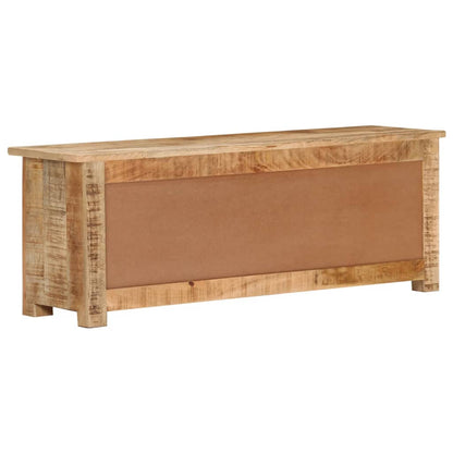 TV-Möbel Trä TV-Bänk 110x30x40 cm grovt mangoträ