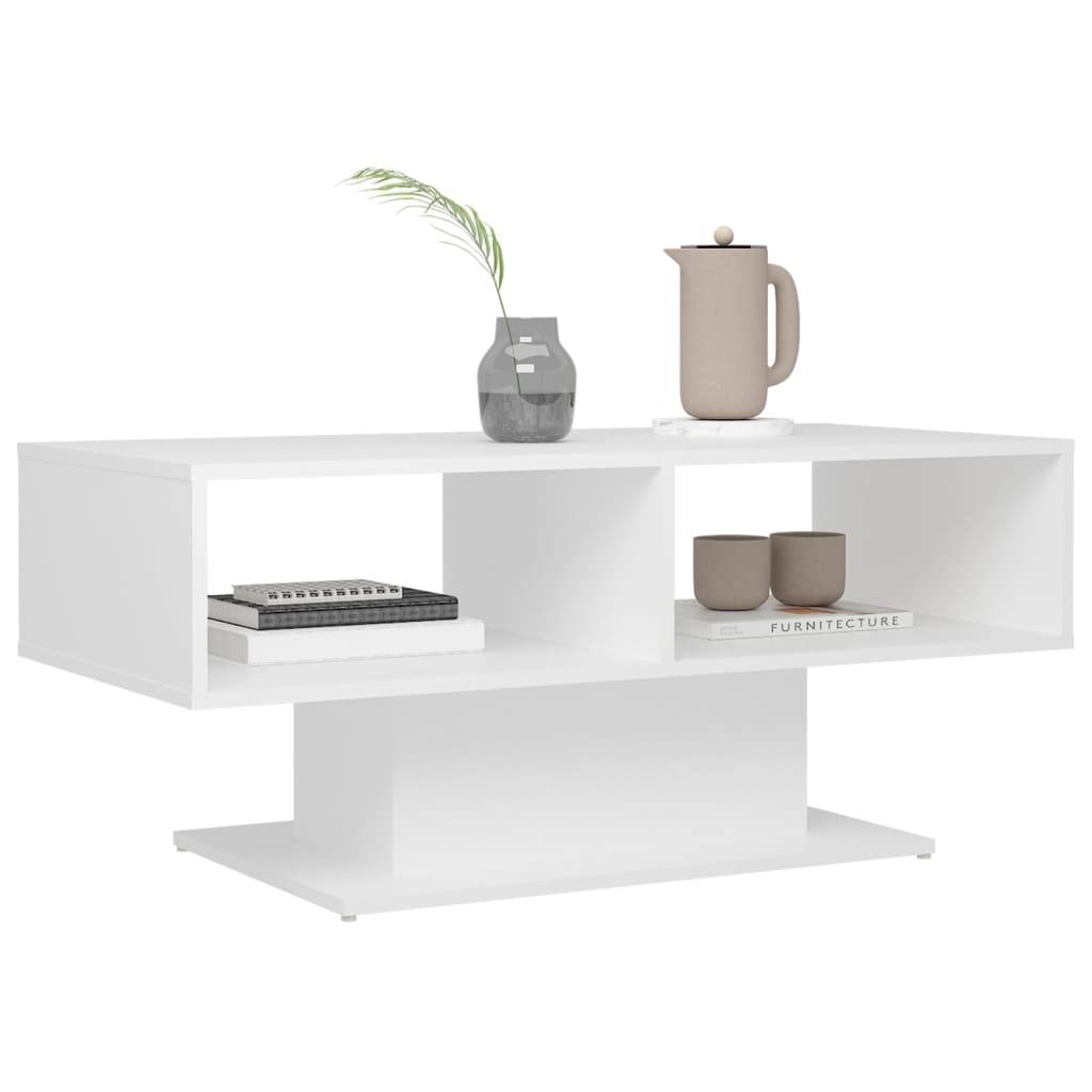 Soffbord Vit 103,5x50x44,5 cm