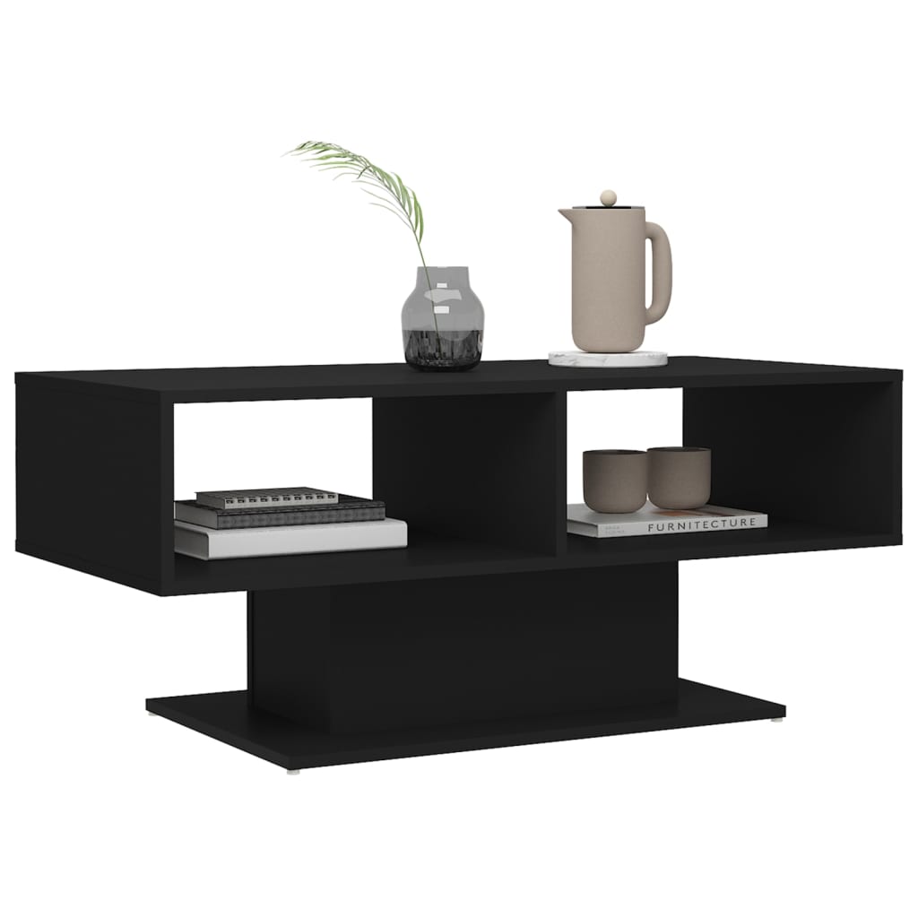 Soffbord Svart 103,5x50x44,5 cm