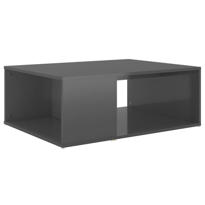 Soffbord Högglans Grå 90x67x33 cm
