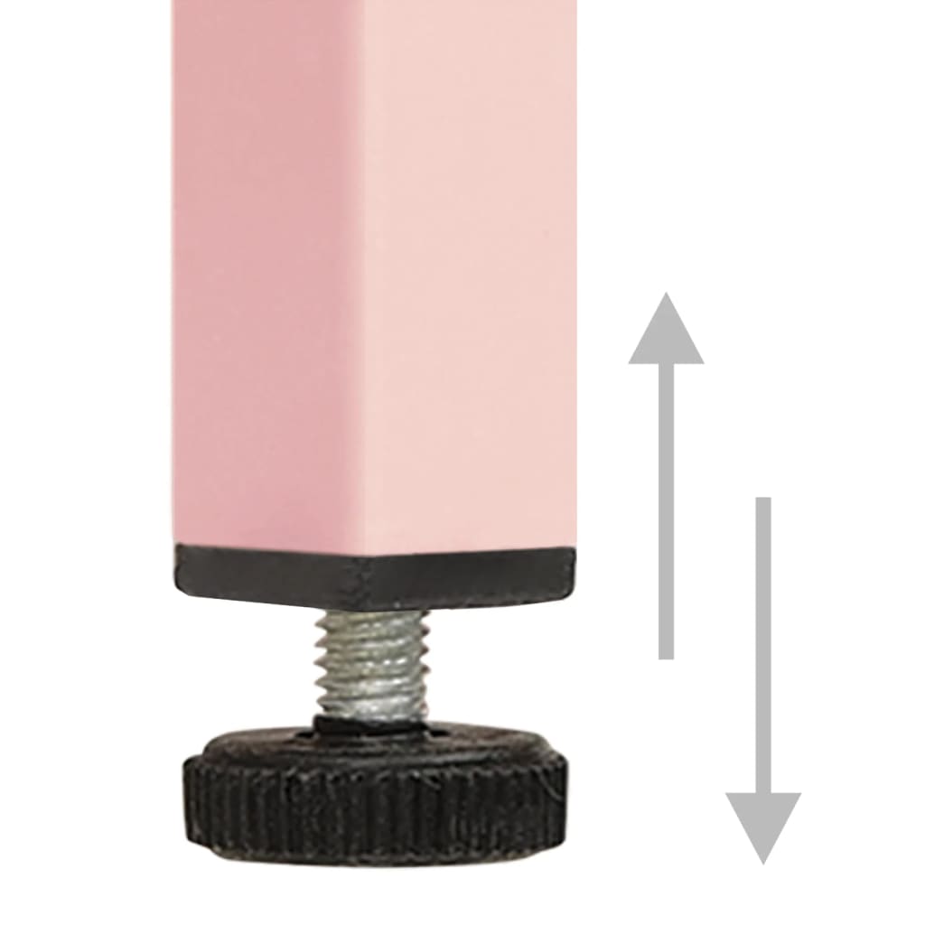 TV-Möbel DIV. TV-Bänk pink 105x35x50 cm stål