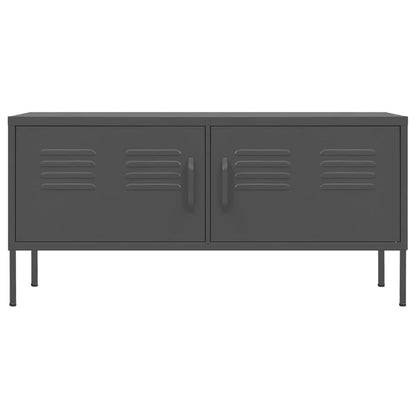 TV-Möbel DIV. TV-Bänk antracit 105x35x50 cm stål