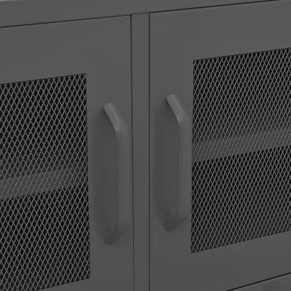 TV-Möbel DIV. TV-Bänk antracit 105x35x50 cm stål