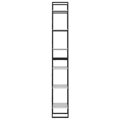 Bokhylla Vit 6 hyllplan 40x30x210 cm
