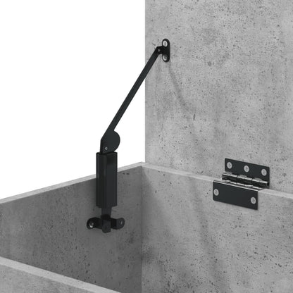 Förvaringskista Betonggrå 84x42x46 cm