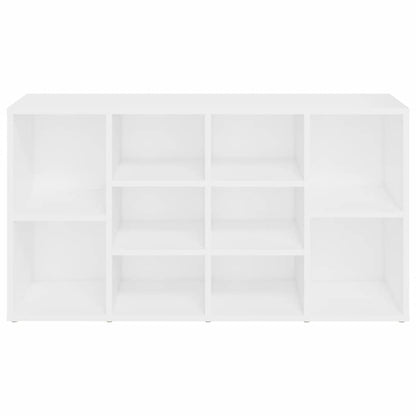 Skoställ Vit Skobänk 103x30x55 cm