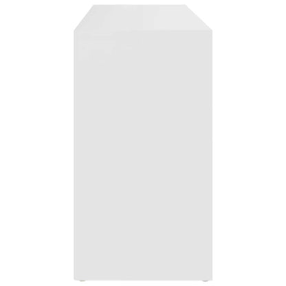 Skoställ Vit Skobänk 103x30x55 cm