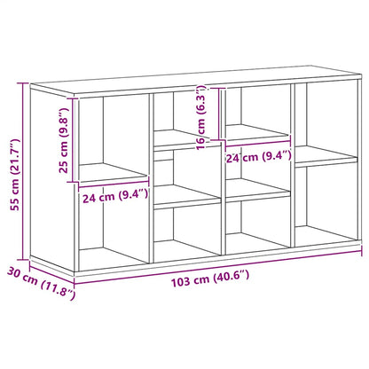 Skoställ Svart Skobänk 103x30x55 cm
