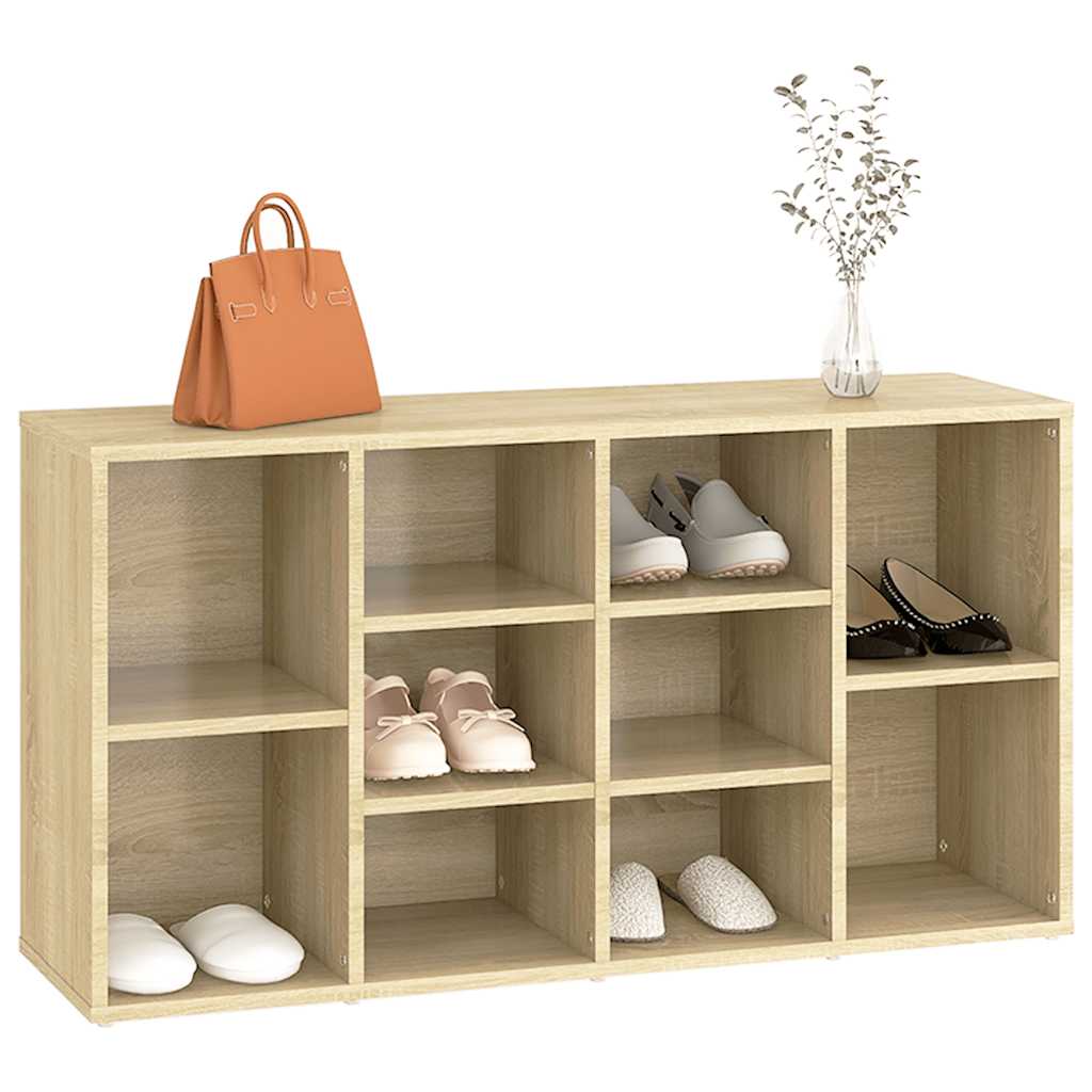 Skoställ Sonoma Ek Skobänk 103x30x55 cm