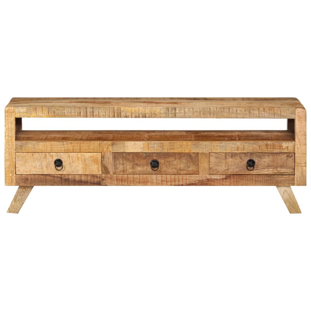 TV-Möbel Trä TV-Bänk 110x30x40 cm massivt mangoträ