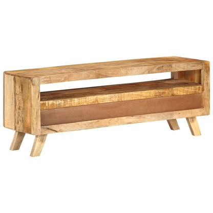 TV-Möbel Trä TV-Bänk 110x30x40 cm massivt mangoträ