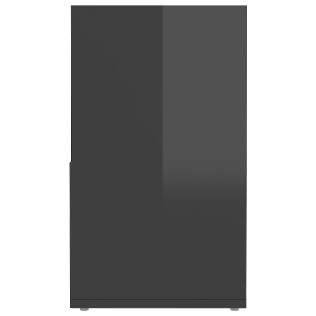 TV-Möbel Högglans Grå TV-Bänk 149x30x52 cm