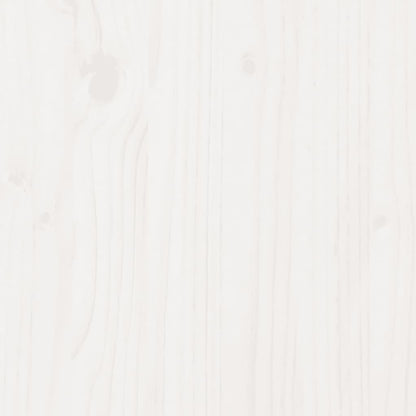 Skänk Vit 60x36x84 cm massiv furu