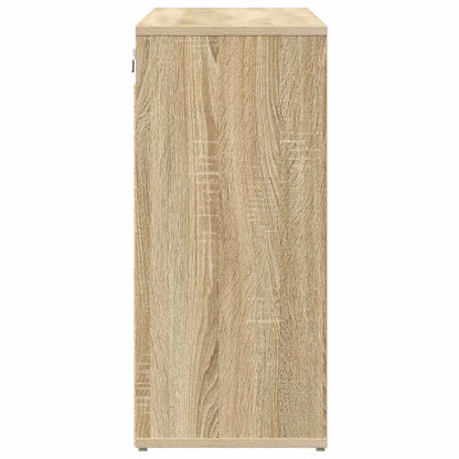 Skoställ Sonoma Ek Skoskåp med hylla 103 x 30 x 67 cm