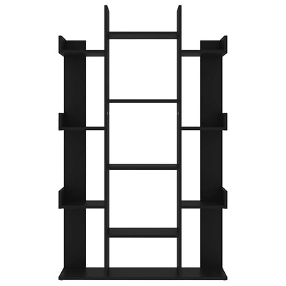 Bokhylla Svart 86x25,5x140 cm