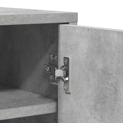 Skoställ Betonggrå Skoskåp 60x35x92 cm