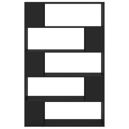 Bokhylla Svart 100x24x155 cm