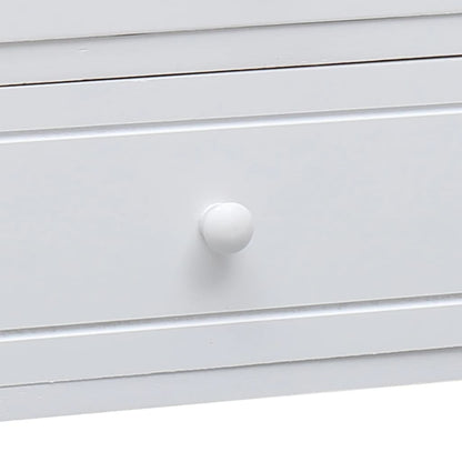 TV-Möbel Vit TV-Bänk 108x30x40 cm massivt kejsarträ