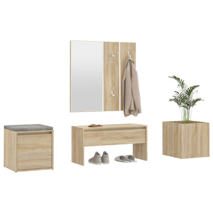 Hallmöbel set Sonoma Ek