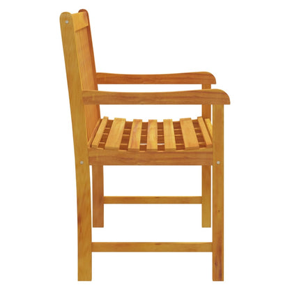 Trädgårdsbänk Trä 110 cm massivt akaciaträ