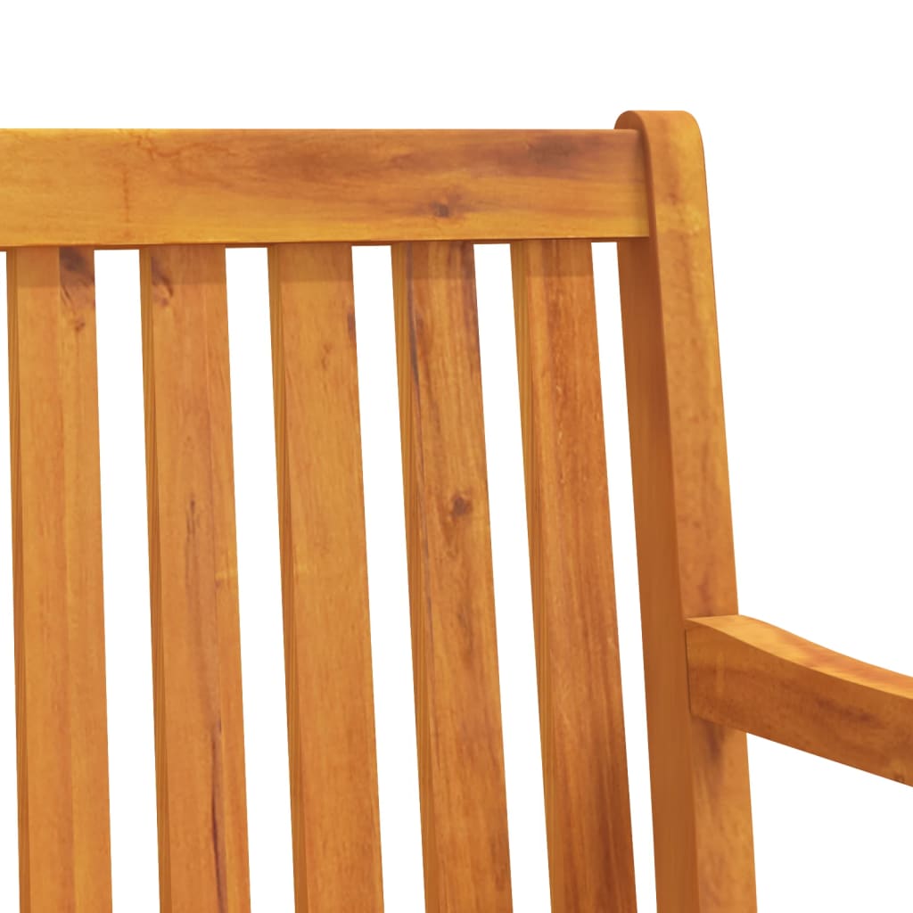 Trädgårdsbänk Trä 110 cm massivt akaciaträ