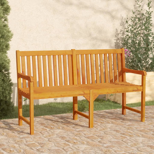Trädgårdsbänk Trä 150 cm massivt akaciaträ