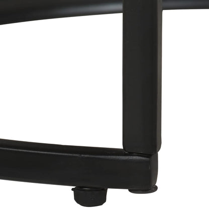 Soffbord Trä 3 st grovt mangoträ