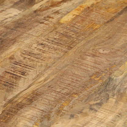 Soffbord Trä 3 st grovt mangoträ