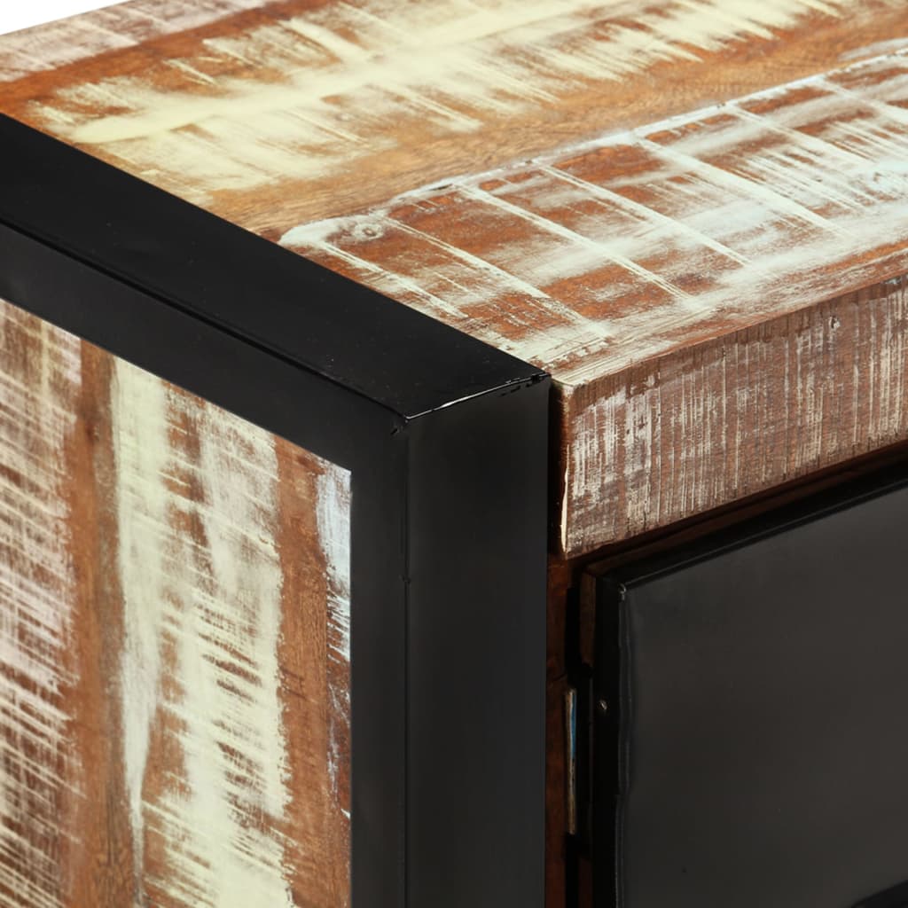 TV-Möbel Trä TV-Bänk 120x30x40 cm massivt återvunnet trä