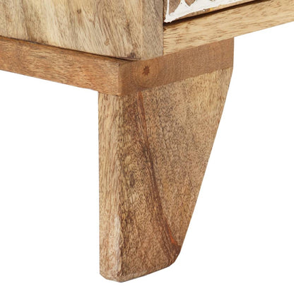 TV-Möbel Trä TV-Bänk 110x30x40 cm massivt mangoträ