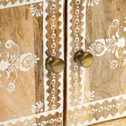 TV-Möbel Trä TV-Bänk 110x30x40 cm massivt mangoträ