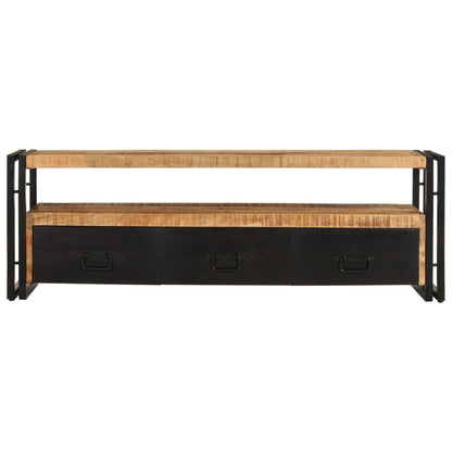 TV-Möbel Trä TV-Bänk 120x30x40 cm massivt mangoträ