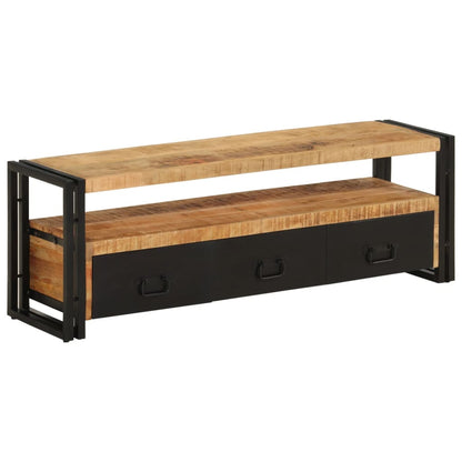 TV-Möbel Trä TV-Bänk 120x30x40 cm massivt mangoträ