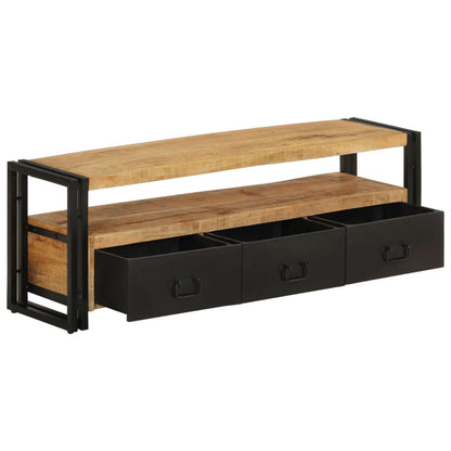 TV-Möbel Trä TV-Bänk 120x30x40 cm massivt mangoträ