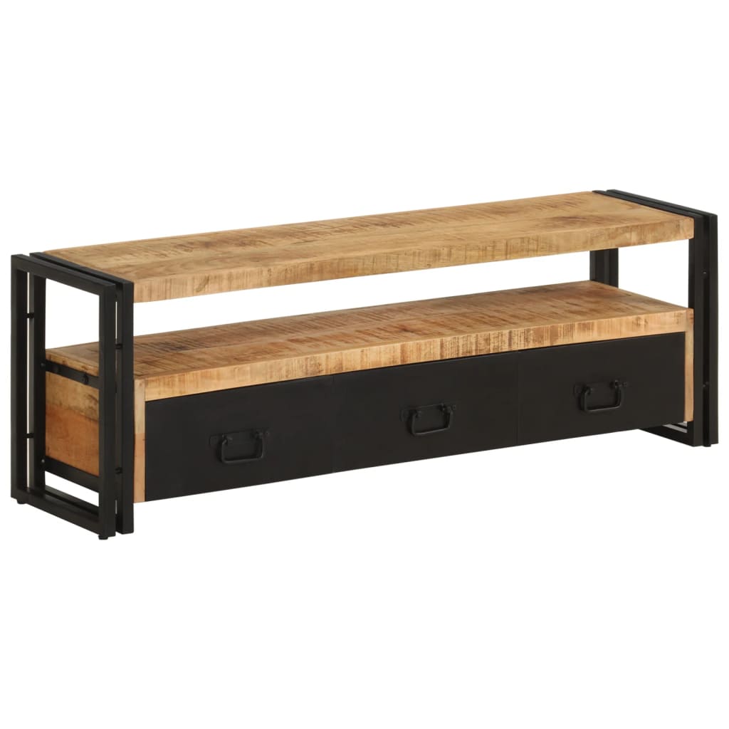 TV-Möbel Trä TV-Bänk 120x30x40 cm massivt mangoträ