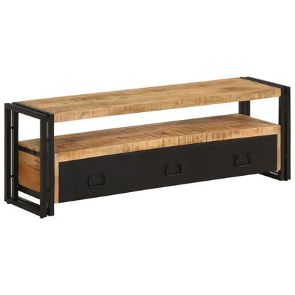 TV-Möbel Trä TV-Bänk 120x30x40 cm massivt mangoträ