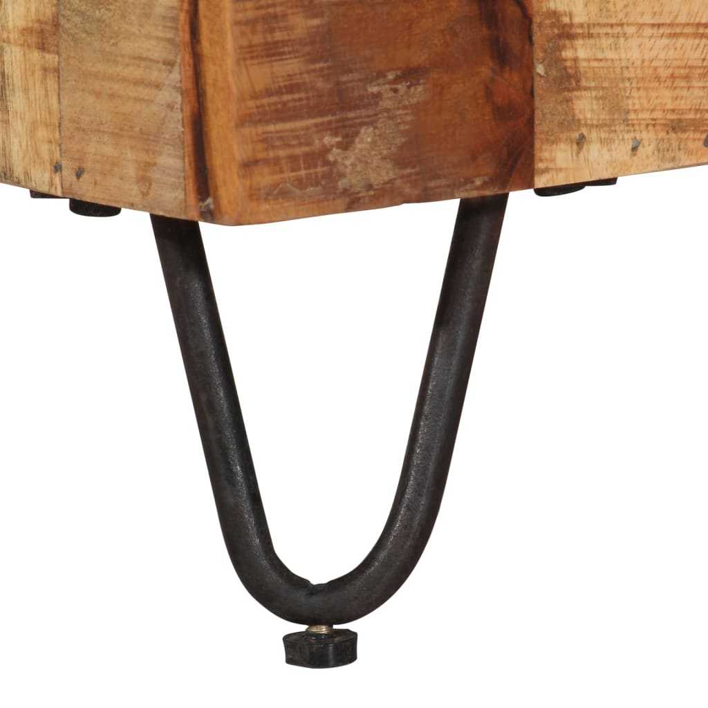 TV-Möbel Trä TV-Bänk 110x30x40 cm massivt mangoträ