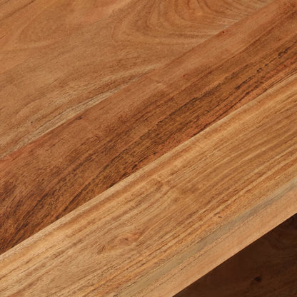 TV-Möbel Trä TV-Bänk 88x35x40 cm massiv akaciaträ