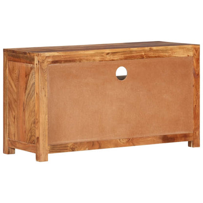 TV-Möbel Trä TV-Bänk 90x34,5x50 cm massivt akaciaträ
