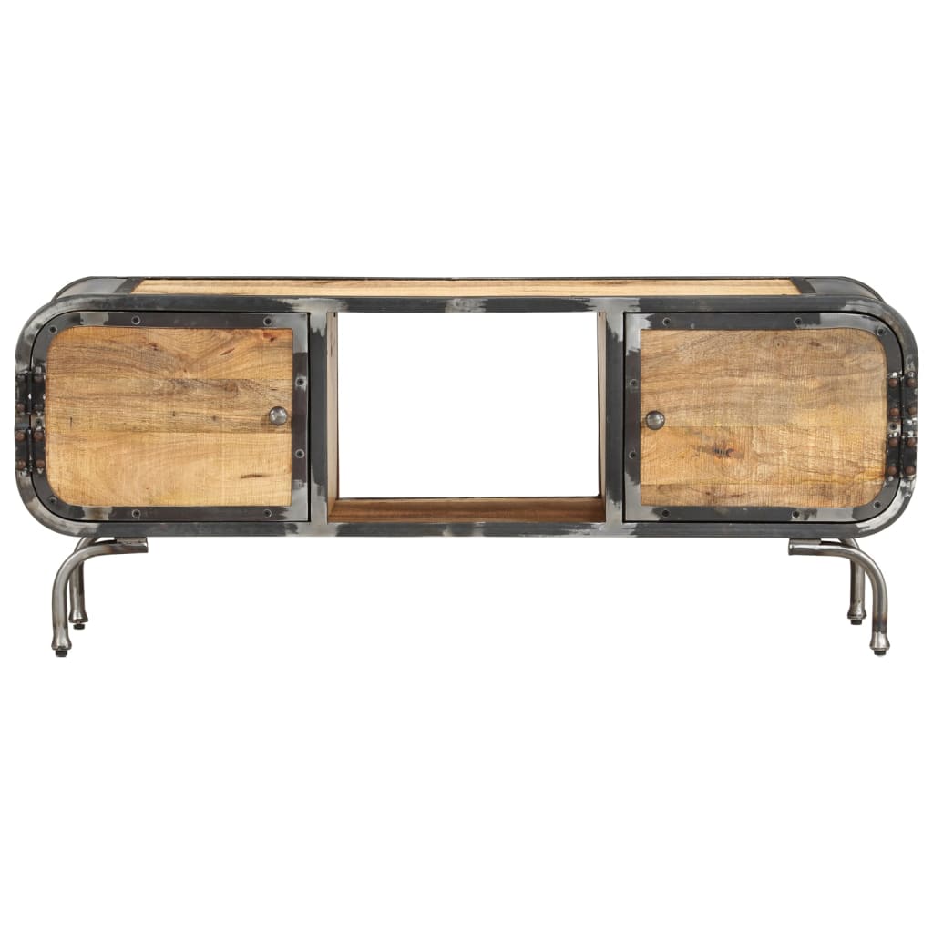 TV-Möbel Trä TV-Bänk 110x30x42 cm massivt mangoträ