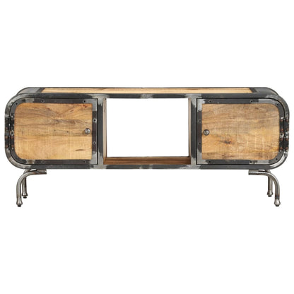 TV-Möbel Trä TV-Bänk 110x30x42 cm massivt mangoträ