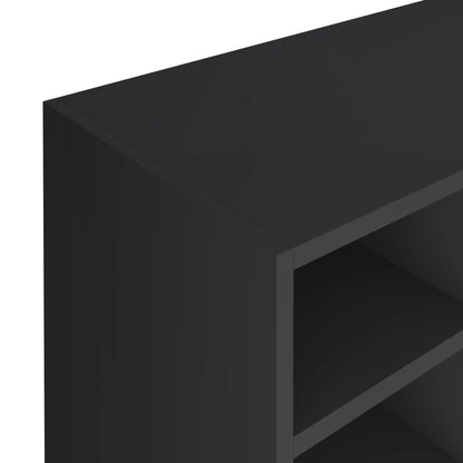 Skoställ Svart Skohylla 92x30x67,5 cm