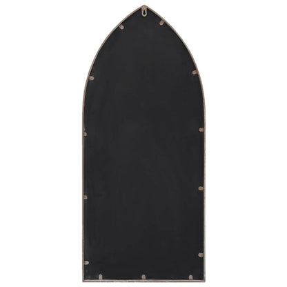 Väggspegel sandfärgad 70x30 cm järn för inomhusbruk