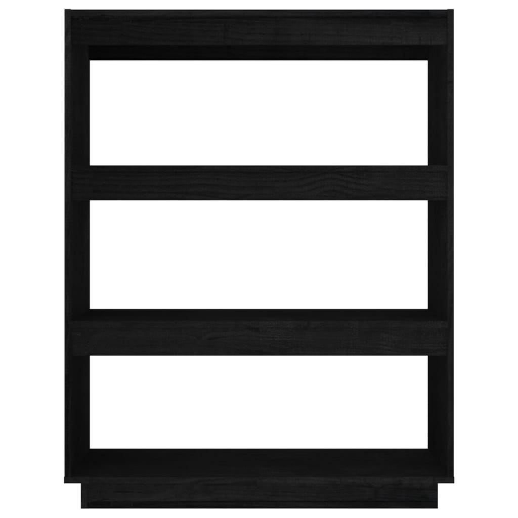 Bokhylla/Rumsavdelare 80x35x103 cm massiv furu