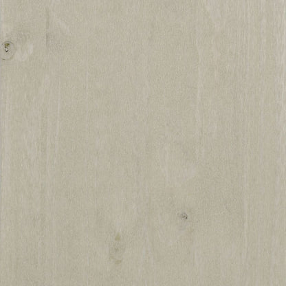 Skänk Vit HAMAR 113x40x80 cm massiv furu