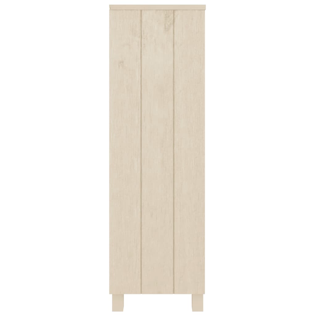 Bokhylla Honungsbrun HAMAR 85x35x112 cm massiv furu