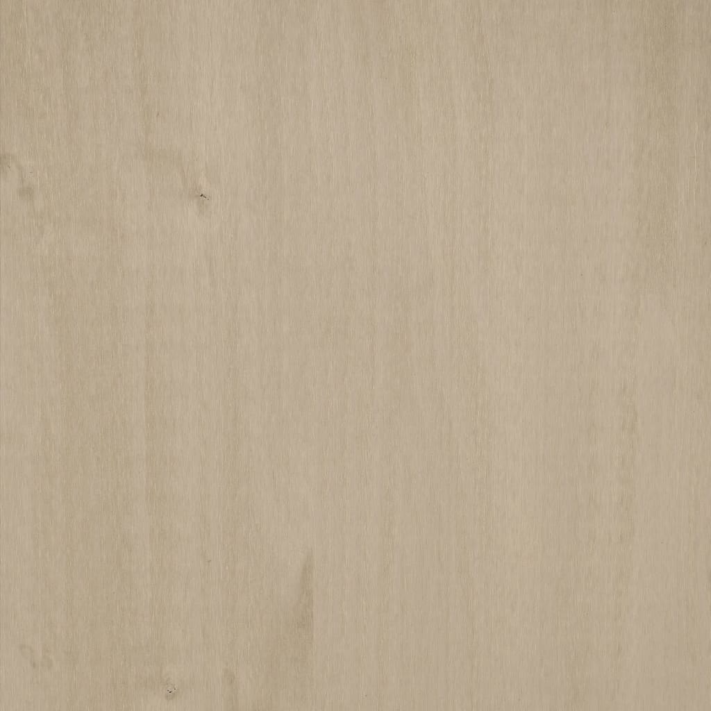 Skoställ Brun Honungsbrun 59,5x35x117 cm massiv furu