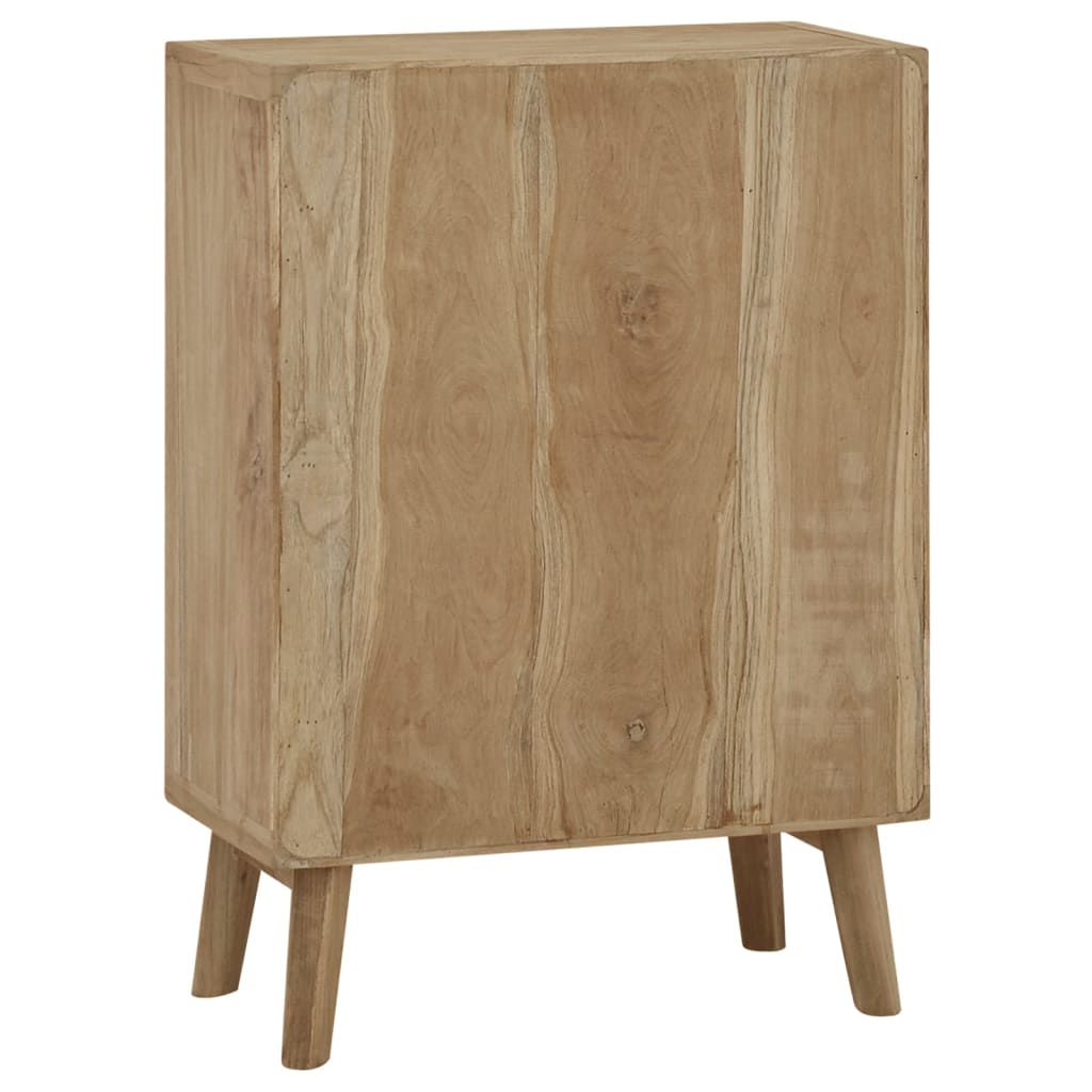 Byrå Trä 56x30x80 cm massiv teak